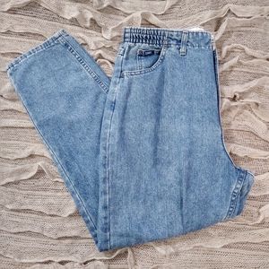 Lee original tapered leg high-rise jeans